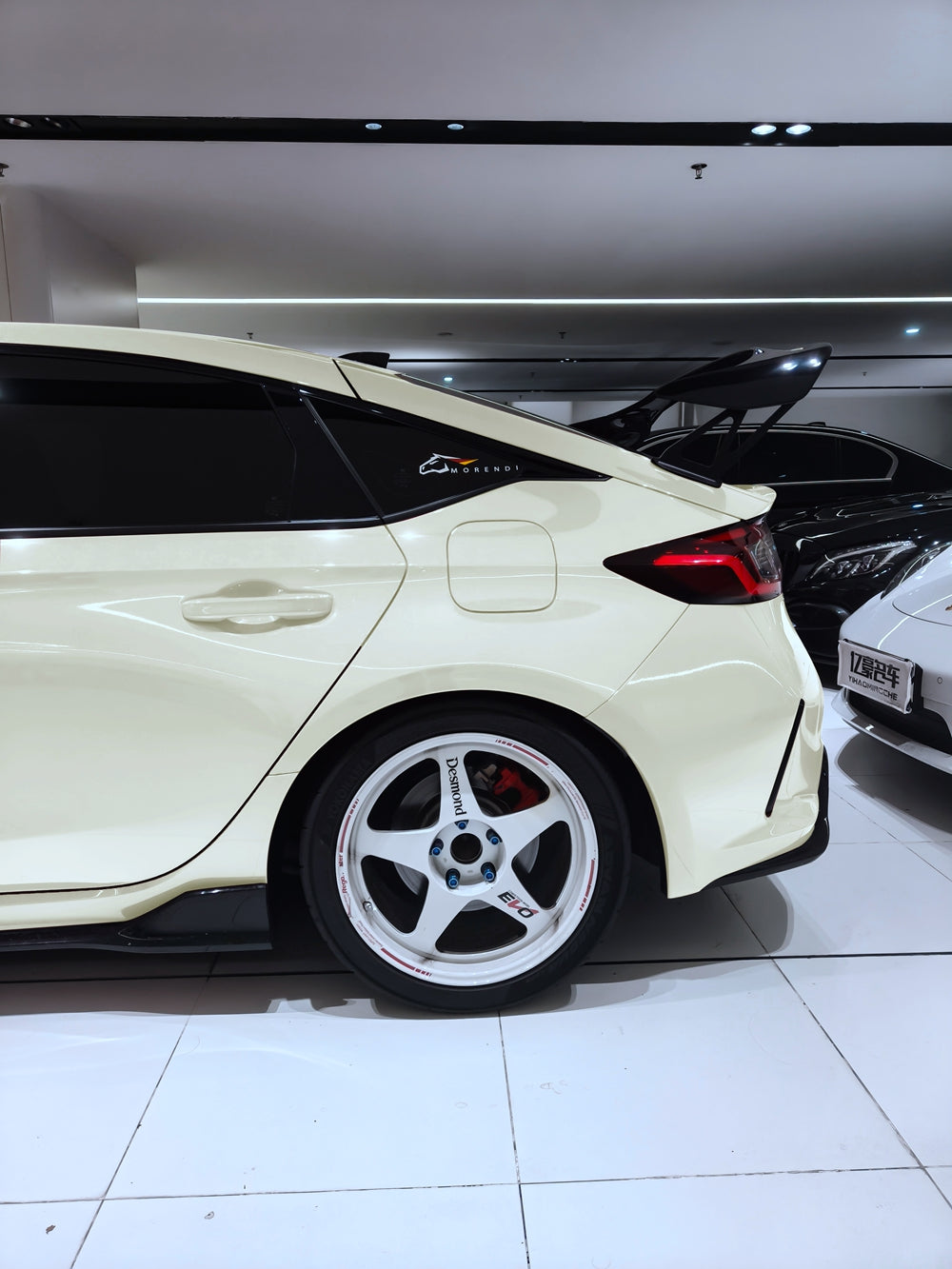 Vinyl Wrap Daisy Yellow For Honda