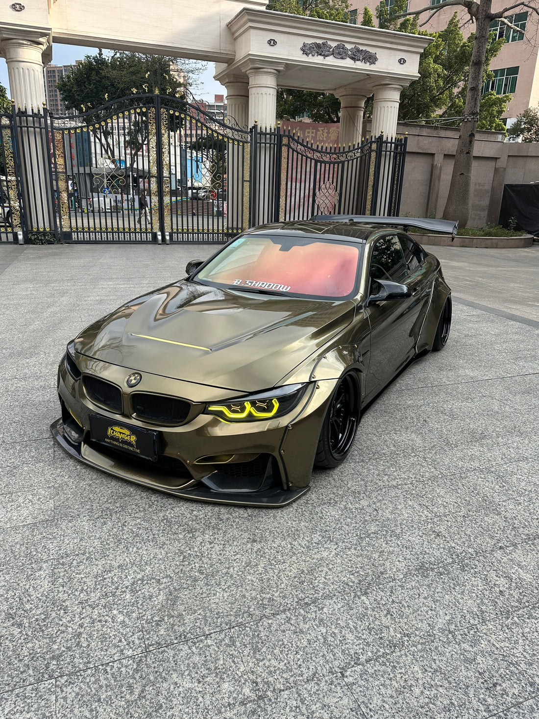 Ichanger Golden Copper Car Film for BMW F82