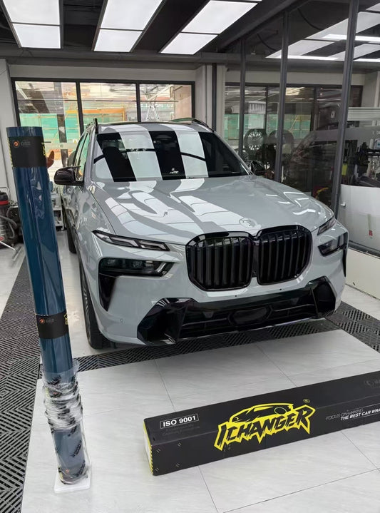 Ichangerfilm Full Wrapping Cost Deep Blue for BMW