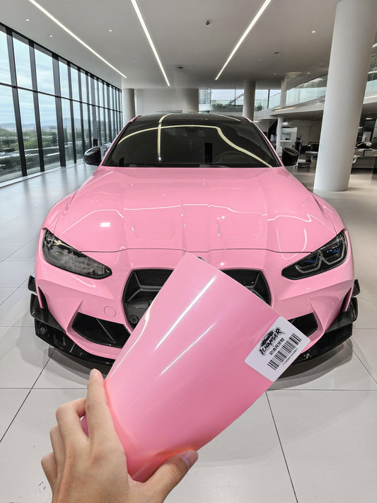 Ichangerfilm Vinyl Wrap Moon Pink for BMW M4 G82