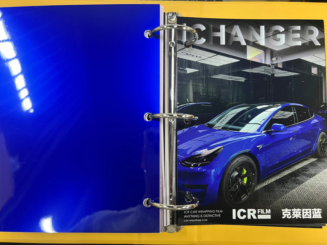 Ichanger FILM Klein Blue Wrap Film: Redefining Automotive Aesthetics with Artistic Flair