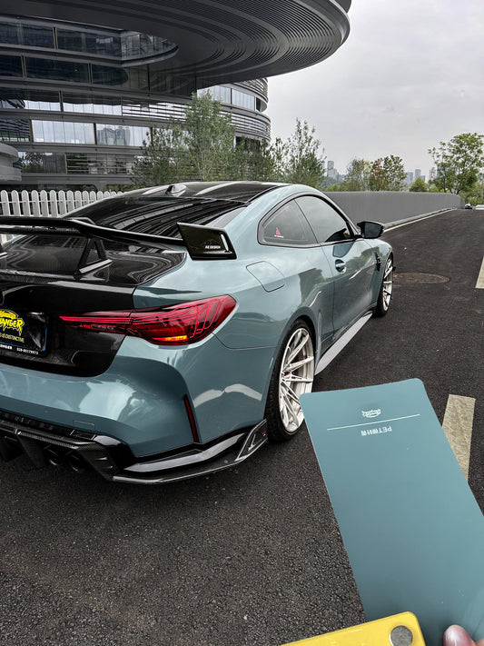 Ichangerfilm Vehicle Wrap Salix Gray for BMW M4