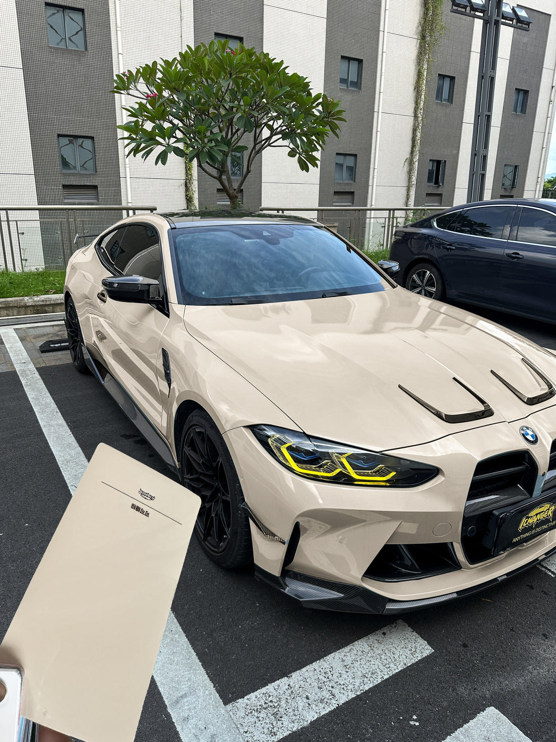changerfilm Wrap Shop Daisy Yellow for BMW M4 G82