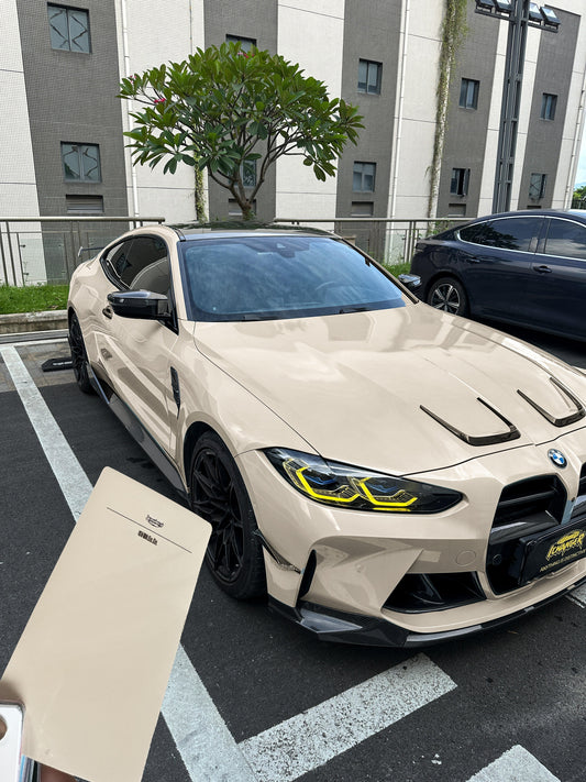changerfilm Wrap Shop Daisy Yellow for BMW M4 G82