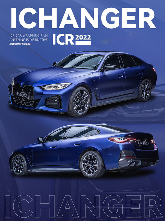Vinyl Wrap Matte Metallic Axelein Blue