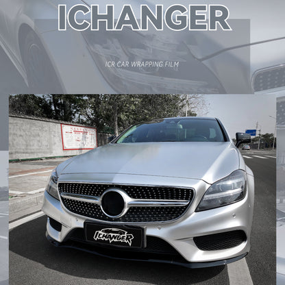 Wrapping Car Satin Metallic Silver