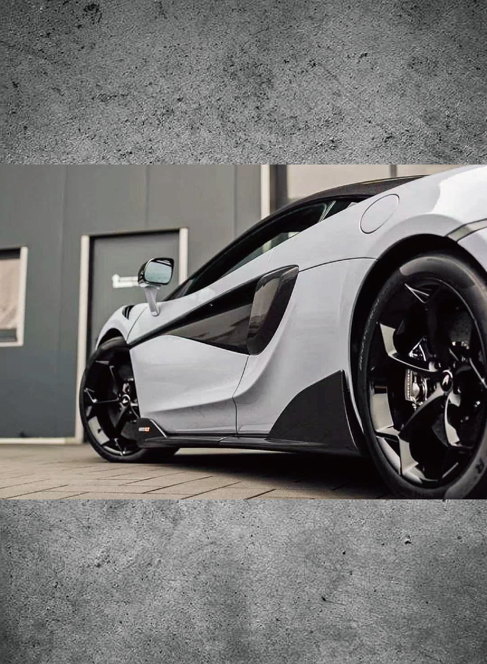 Vinyl Wrap Super Gloss Volcanic Grey