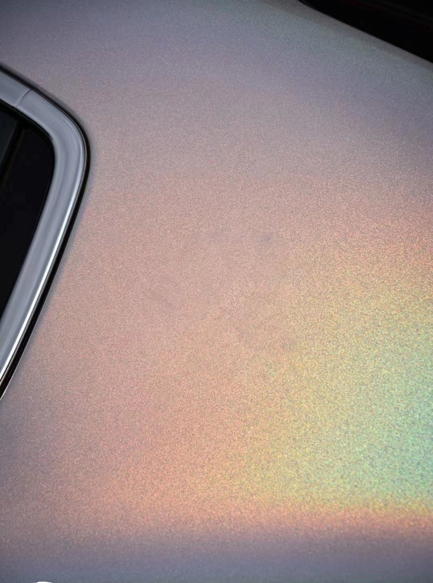 Vinyl Wrap Iridescence Laser White