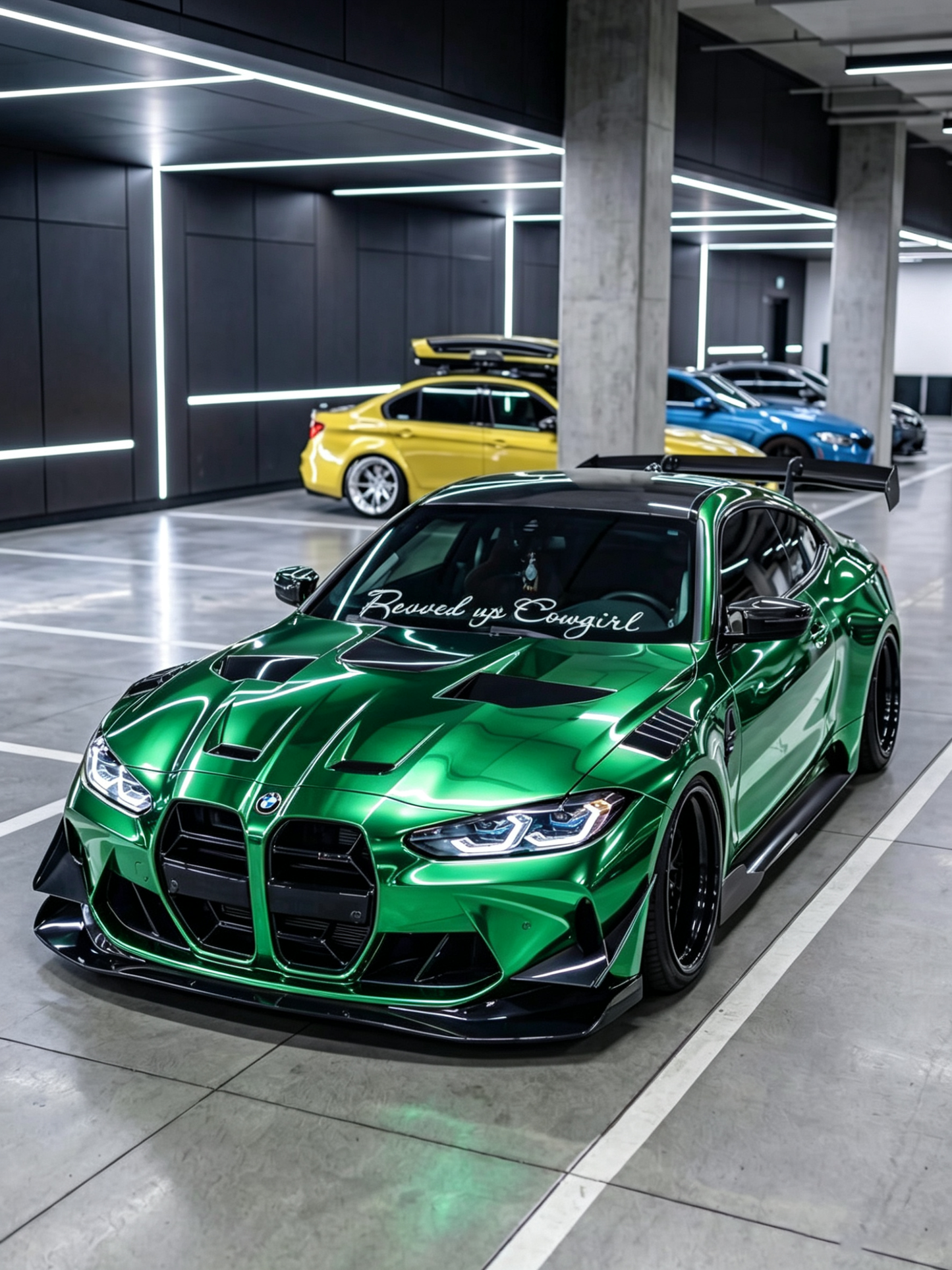 Where to buy vinyl Wrap Metal Green for BMW M4
