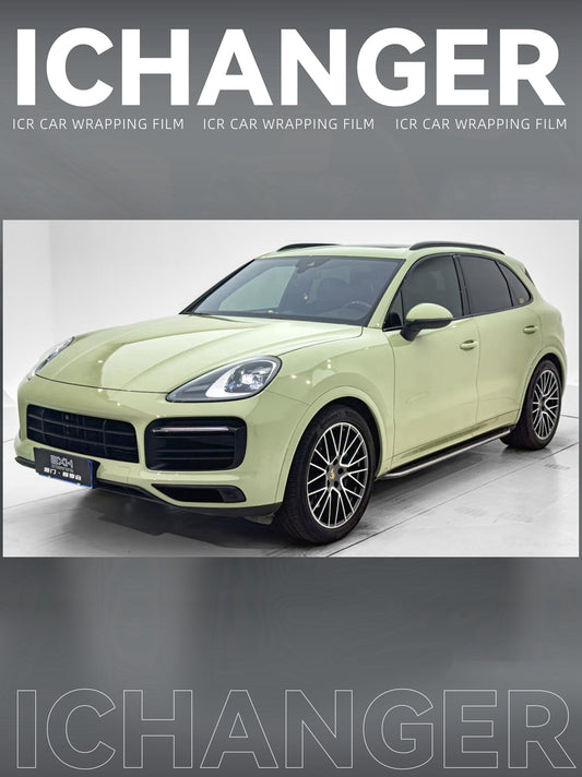 Vinyl Wrap Super Gloss Khaki Grey