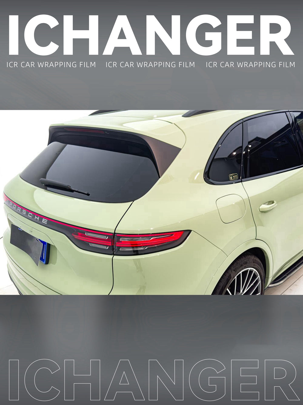 Vinyl Wrap Super Gloss Khaki Grey