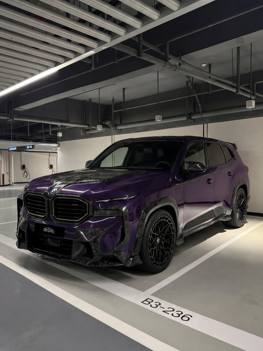 Vinyl Wrap Emperor Purple For Bmw X5