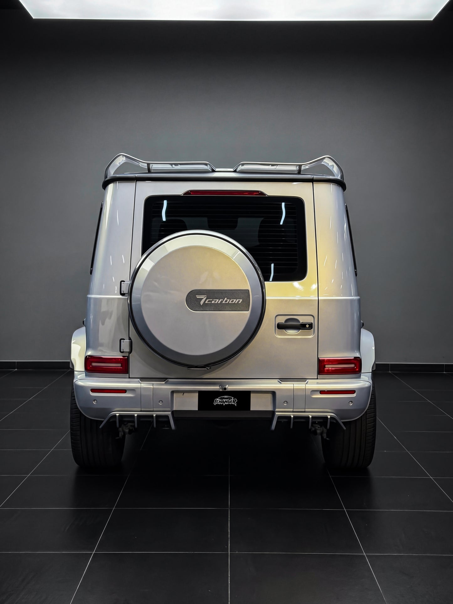 Premium Wrapping Car PPF ICE Blue for Mercedes Benz G63