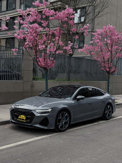 Ichanger Premium TPU Full Wrapping PPF Ferret Grey for Audi