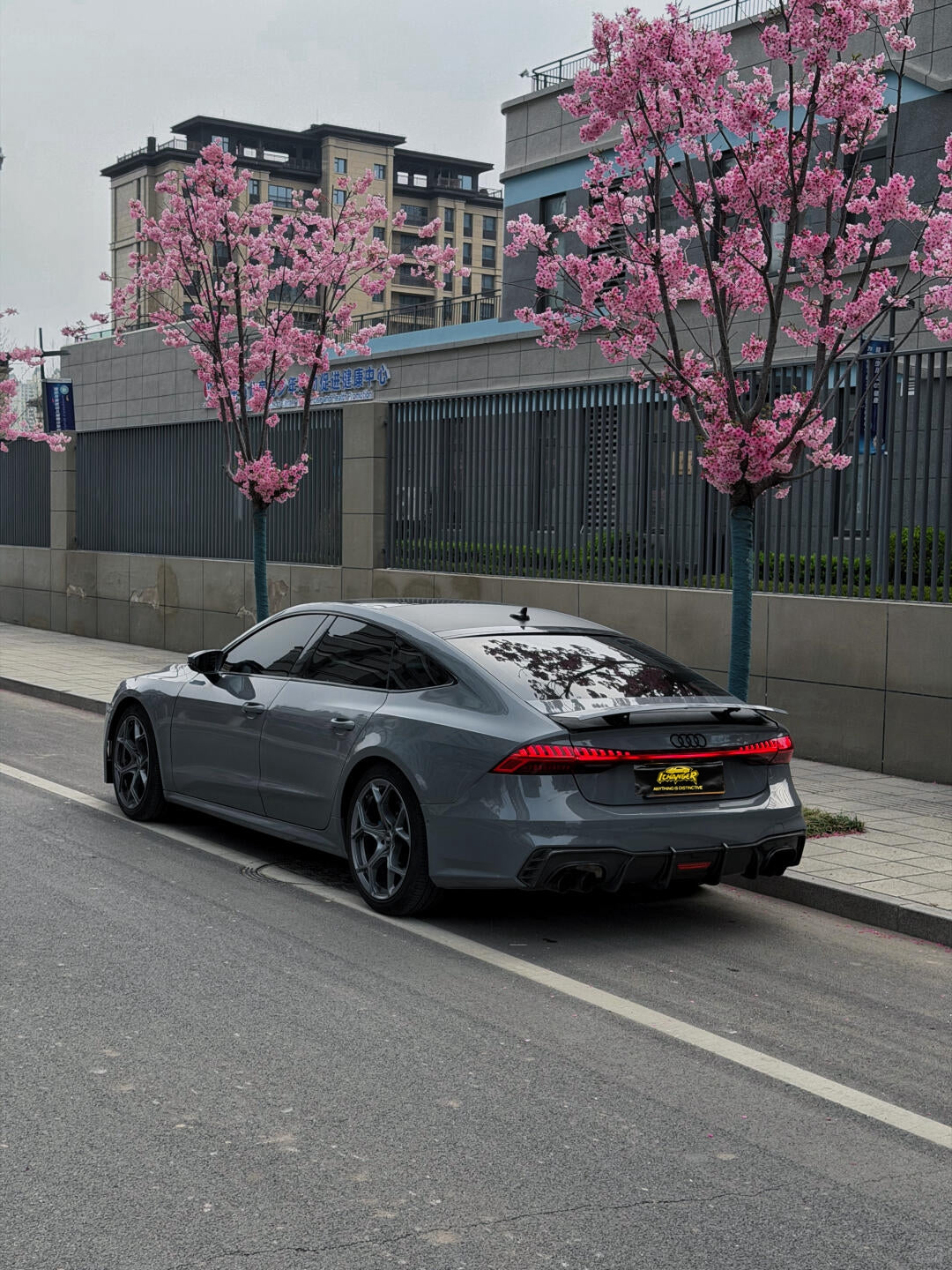 Ichanger Premium TPU Full Wrapping PPF Ferret Grey for Audi