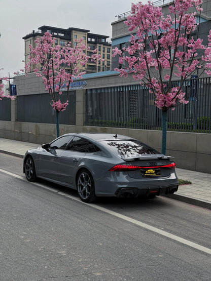 Ichanger Premium TPU Full Wrapping PPF Ferret Grey for Audi