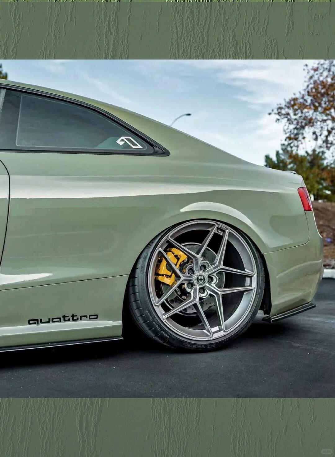 Best Car Wrapping in Los Angeles PPF Theodore Green for Audi