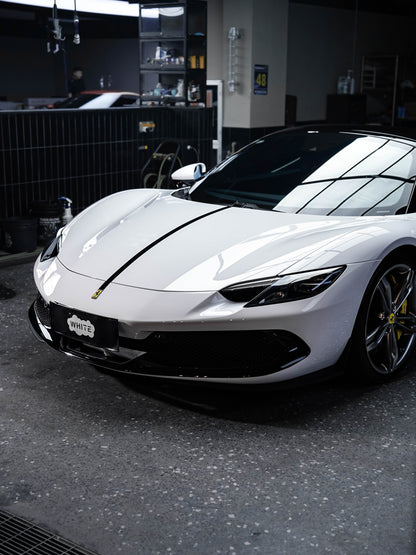 Buy Car Wrapping Vinyl PPF Champion White for Ferrari F8