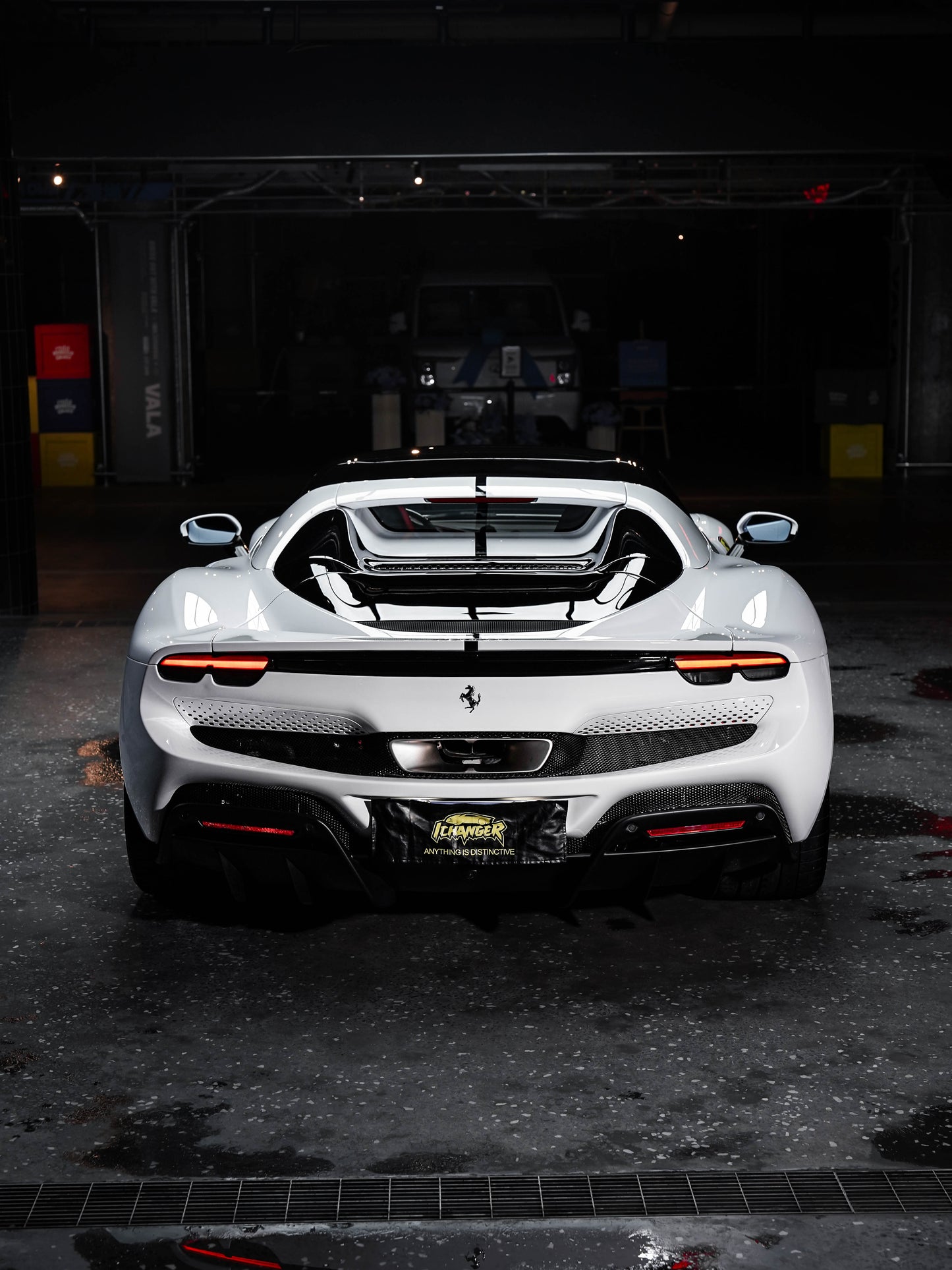 Buy Car Wrapping Vinyl PPF Champion White for Ferrari F8