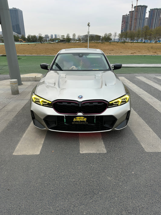 Car Sticker Victor Silver For BMW I3