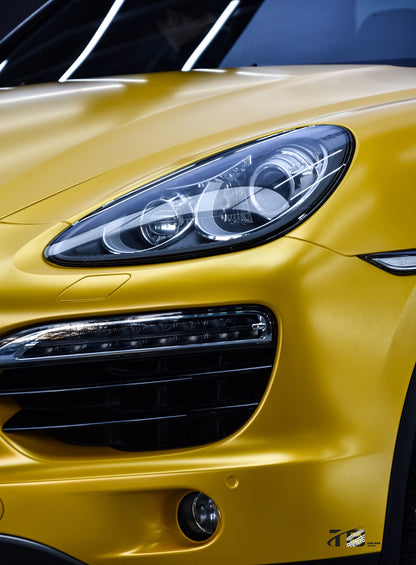 Vinyl Film Satin Metallic Yellow