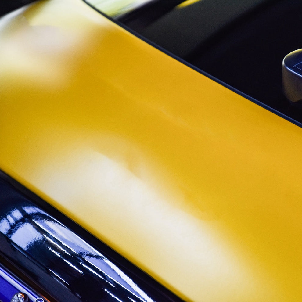 Vinyl Film Satin Metallic Yellow – ICHANGER