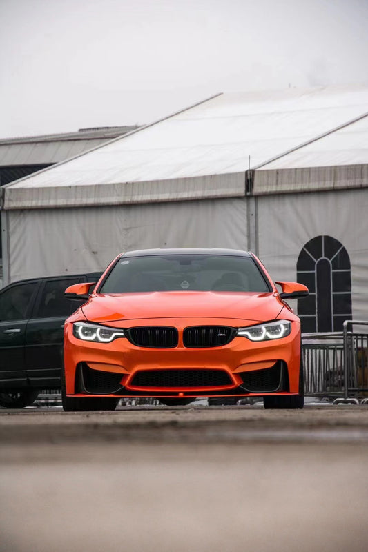 Vinyl Wrap Super Racing Orange