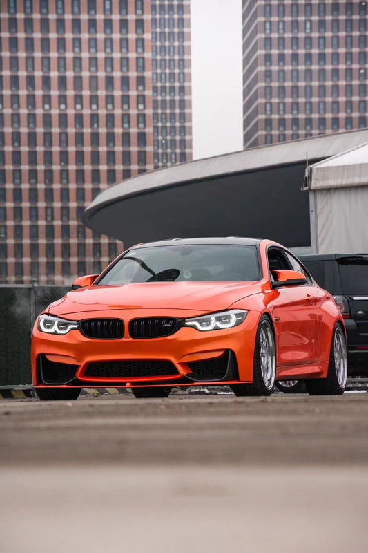 Vinyl Wrap Super Racing Orange