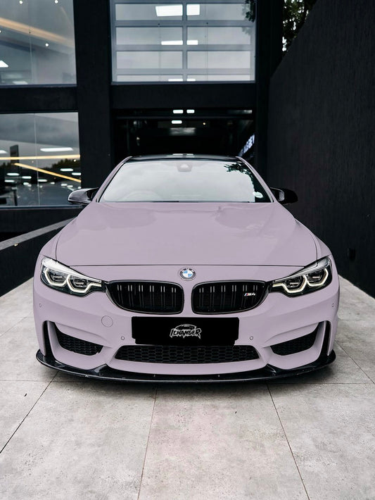 Premium Car Wrapping Vinyl PPF Fog Purple for BMW