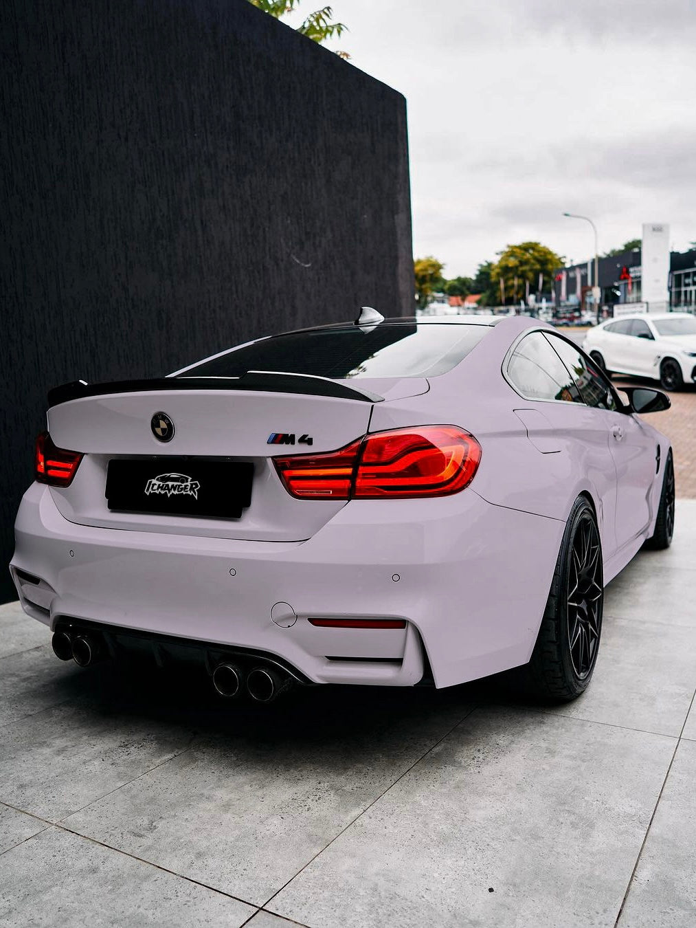 Premium Car Wrapping Vinyl PPF Fog Purple for BMW