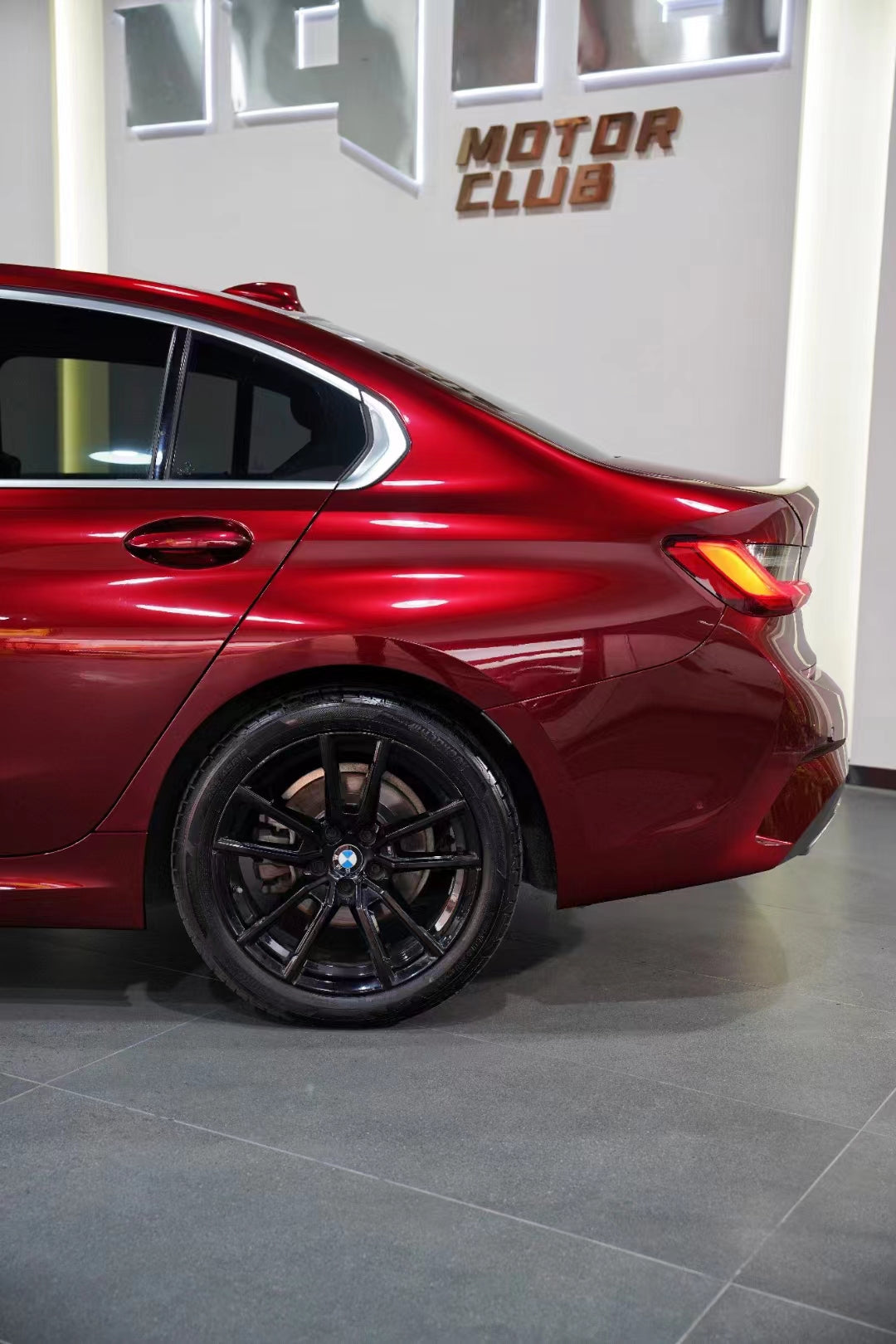 Does Wrapping A Car Damage The Paint PPF Liquid Chasm Red for BMW