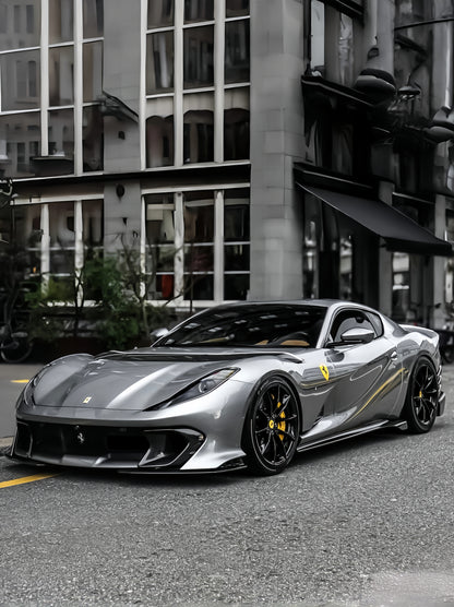 Night Car Wrapping Mask PPF Liquid Star Silver for Ferrari