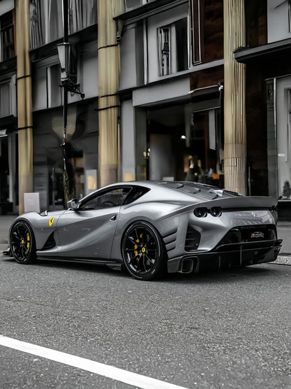 Night Car Wrapping Mask PPF Liquid Star Silver for Ferrari
