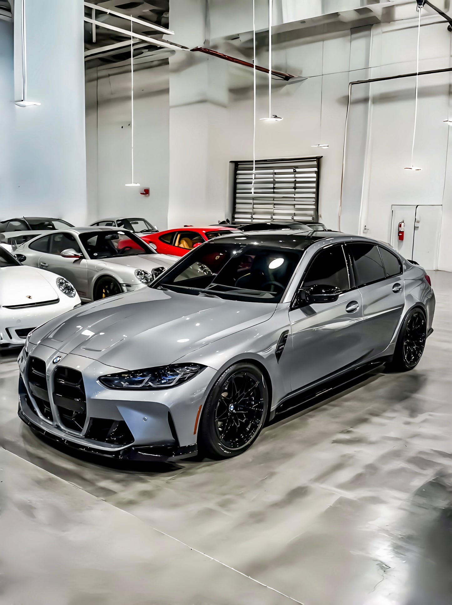 ICRPPFCOLOR Car Wrapping PPF Liquid Ray Silver for BMW