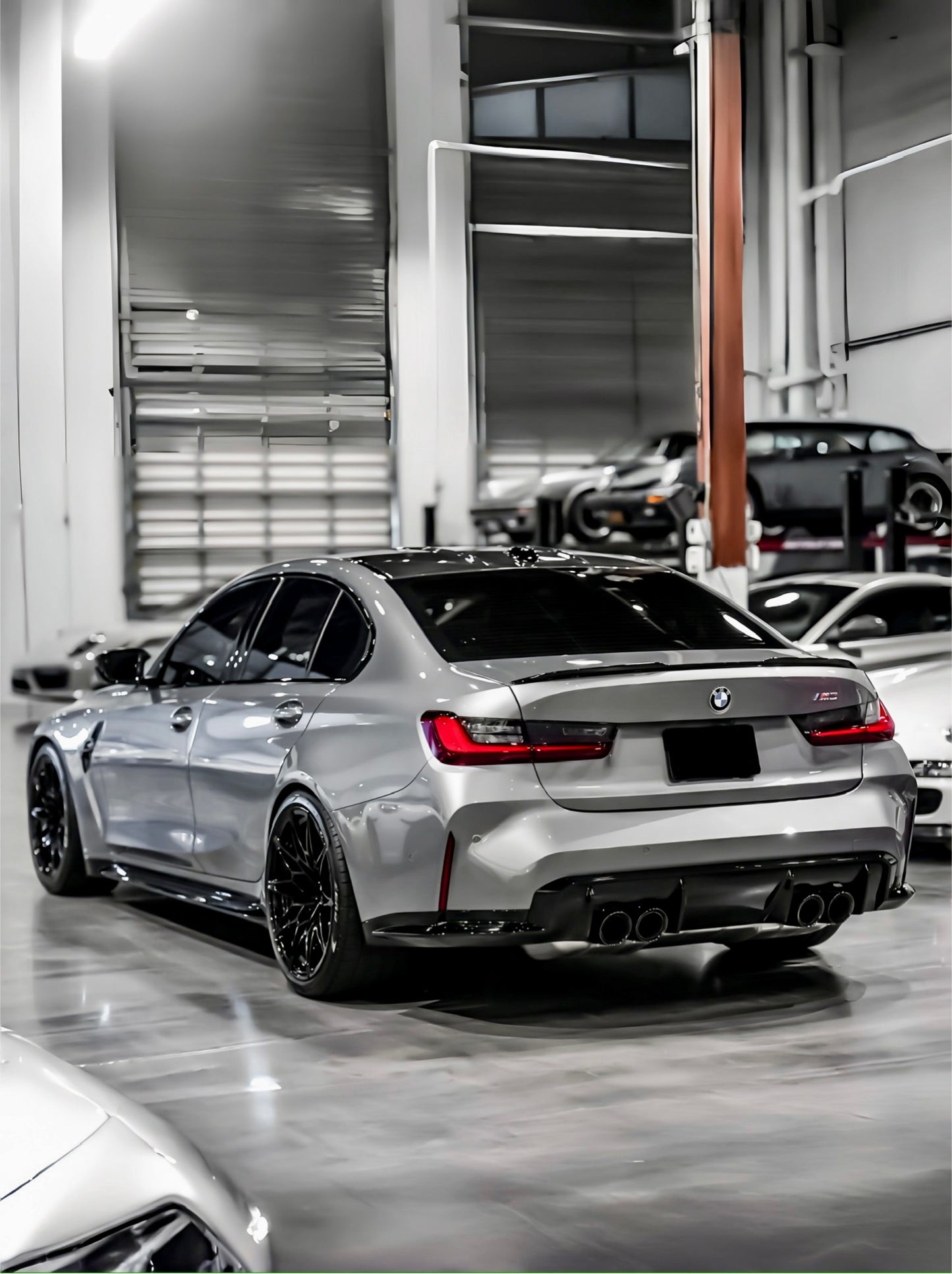 ICRPPFCOLOR Car Wrapping PPF Liquid Ray Silver for BMW