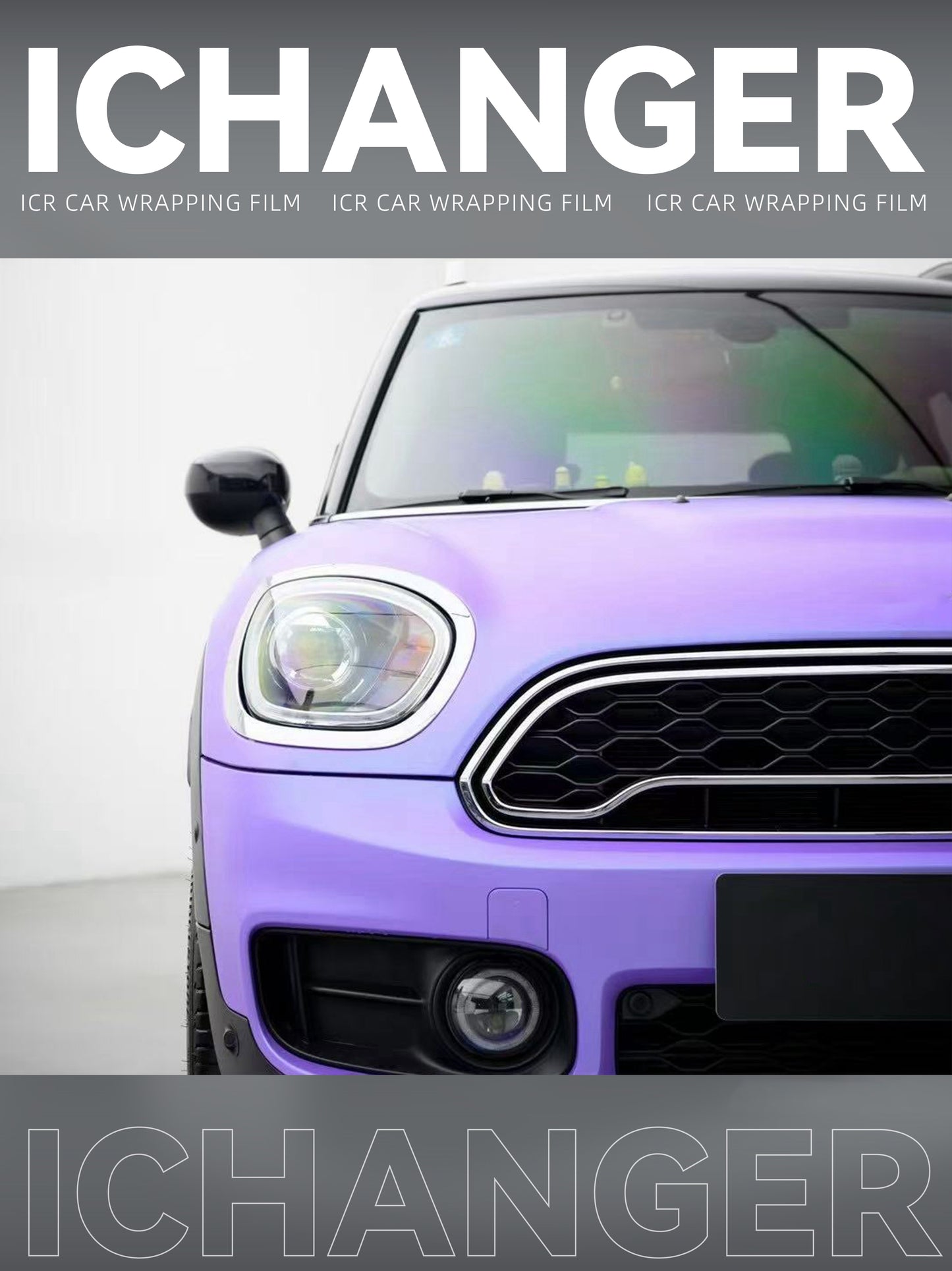 Vinyl Wrap Matte Blue To Purple
