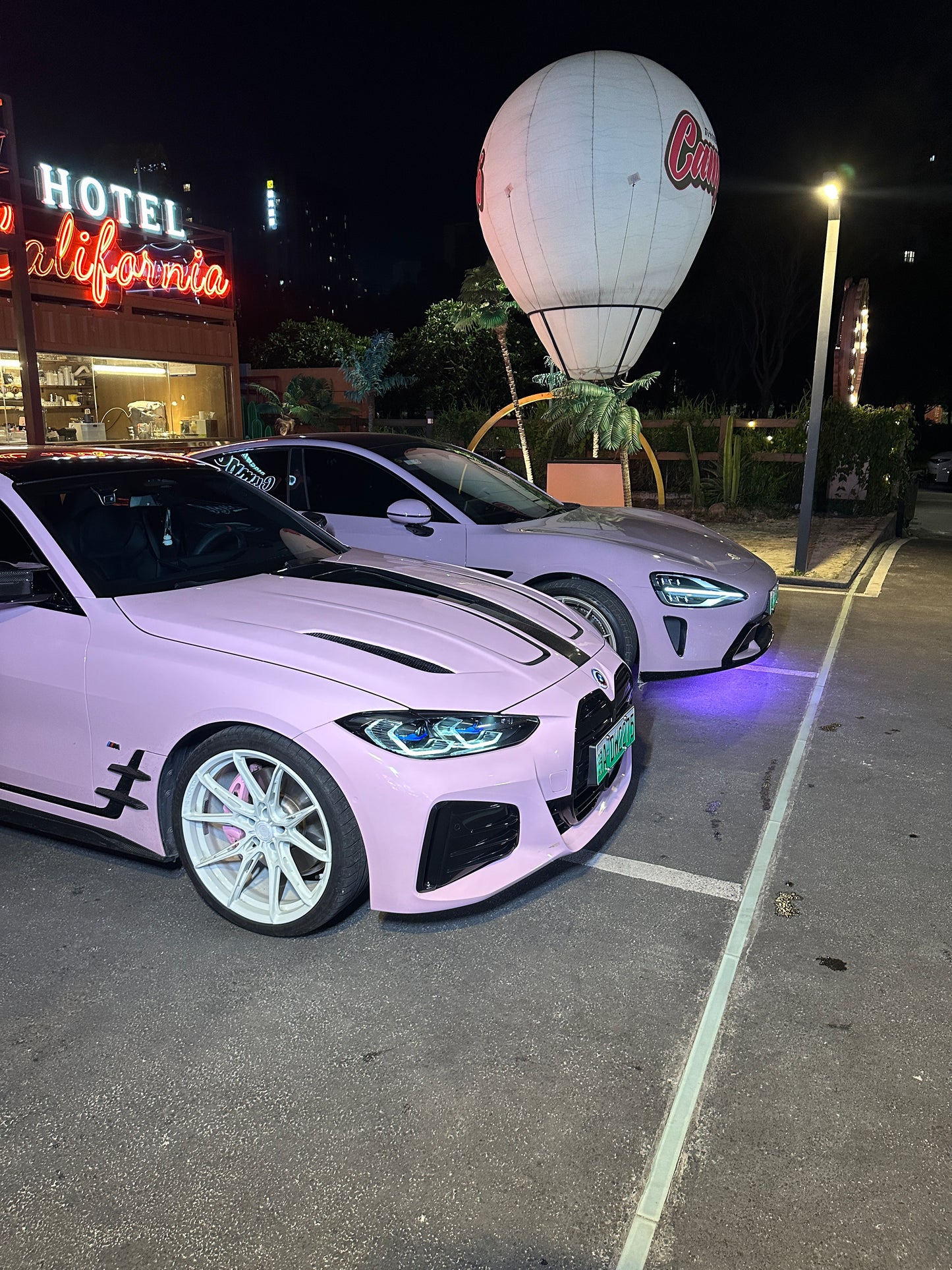 Wrapping a Car in Litchi Pink For BMW M4