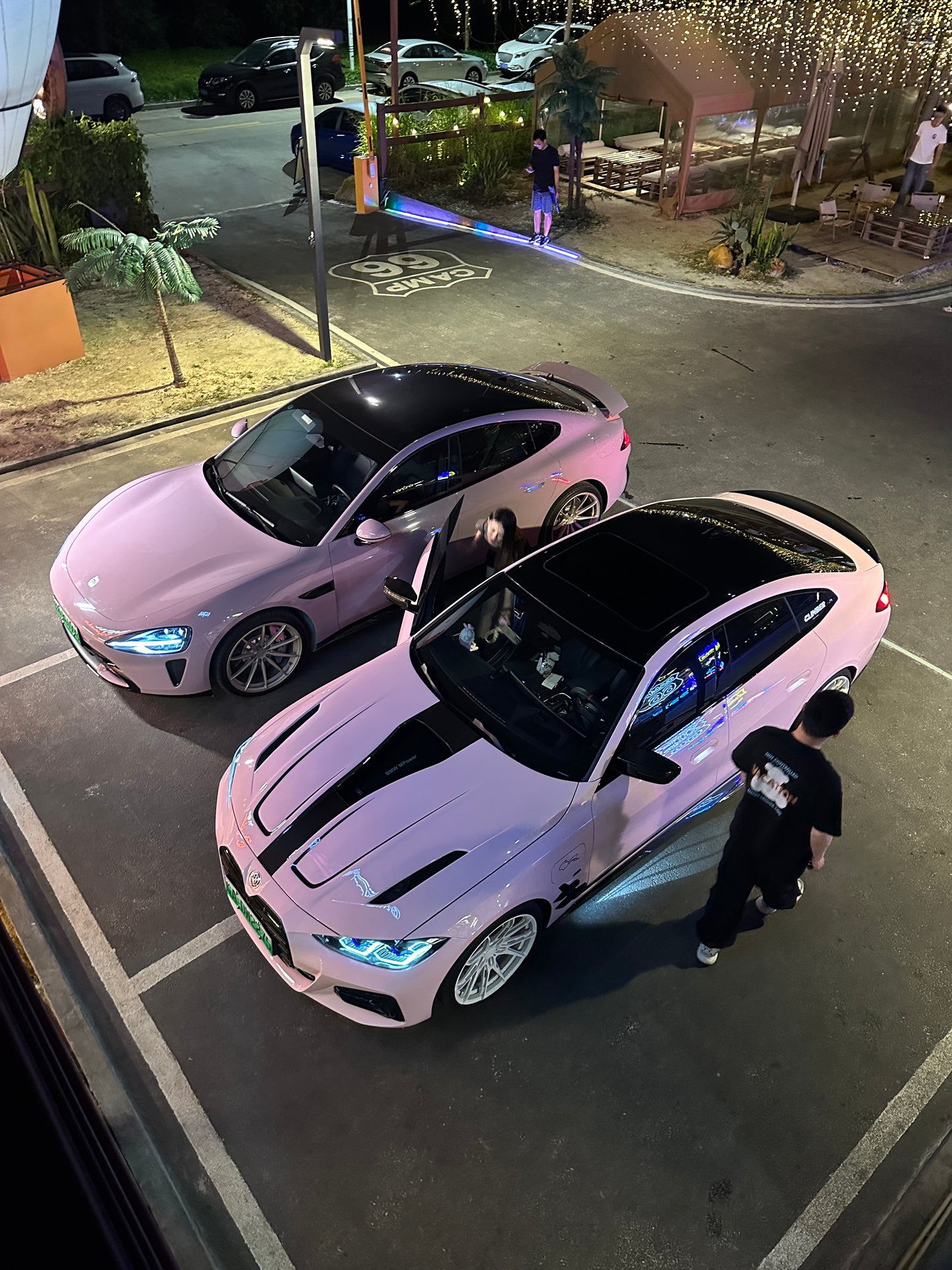 Wrapping a Car in Litchi Pink For BMW M4