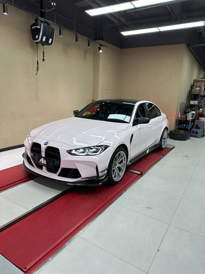 Ichanger Vinyl Wrap in Car Koi Pink for BMW M4