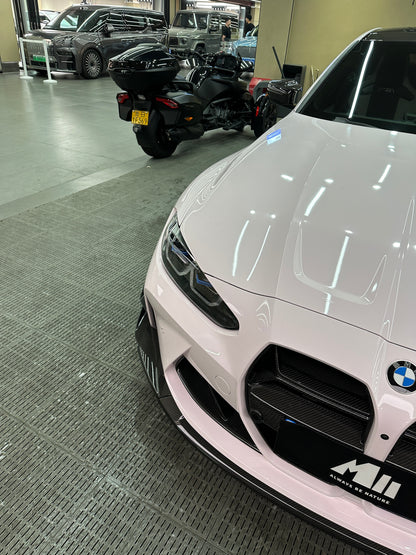 Ichanger Vinyl Wrap in Car Koi Pink for BMW M4