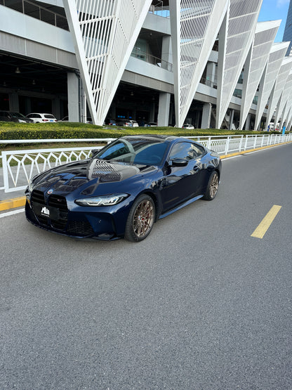 Wrapping Ichanger Danquan Stone Blue BMW in Los Angeles