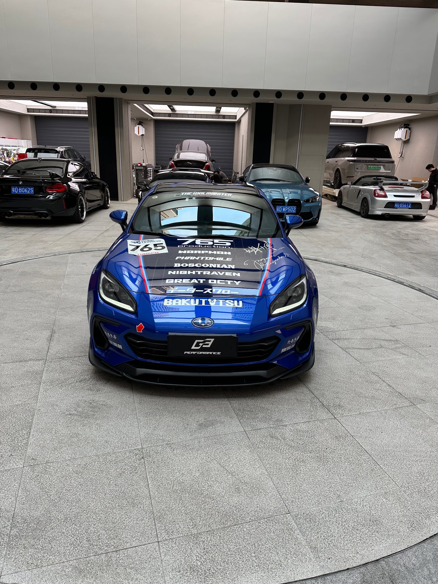 Car Wrap Chihaya Kisaragi for Bubaru Brz