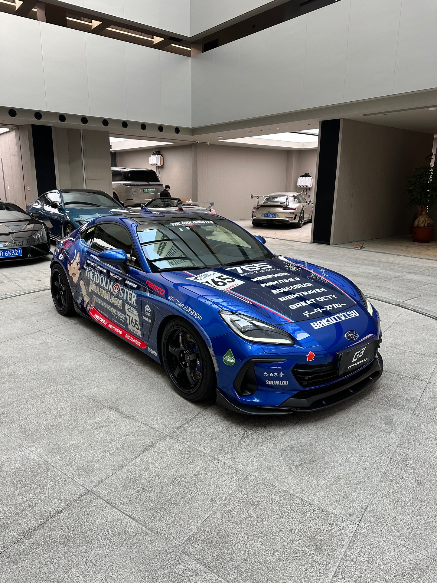 Car Wrap Chihaya Kisaragi for Bubaru Brz