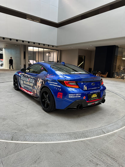 Car Wrap Chihaya Kisaragi for Bubaru Brz