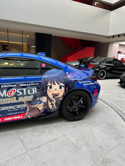 Car Wrap Chihaya Kisaragi for Bubaru Brz
