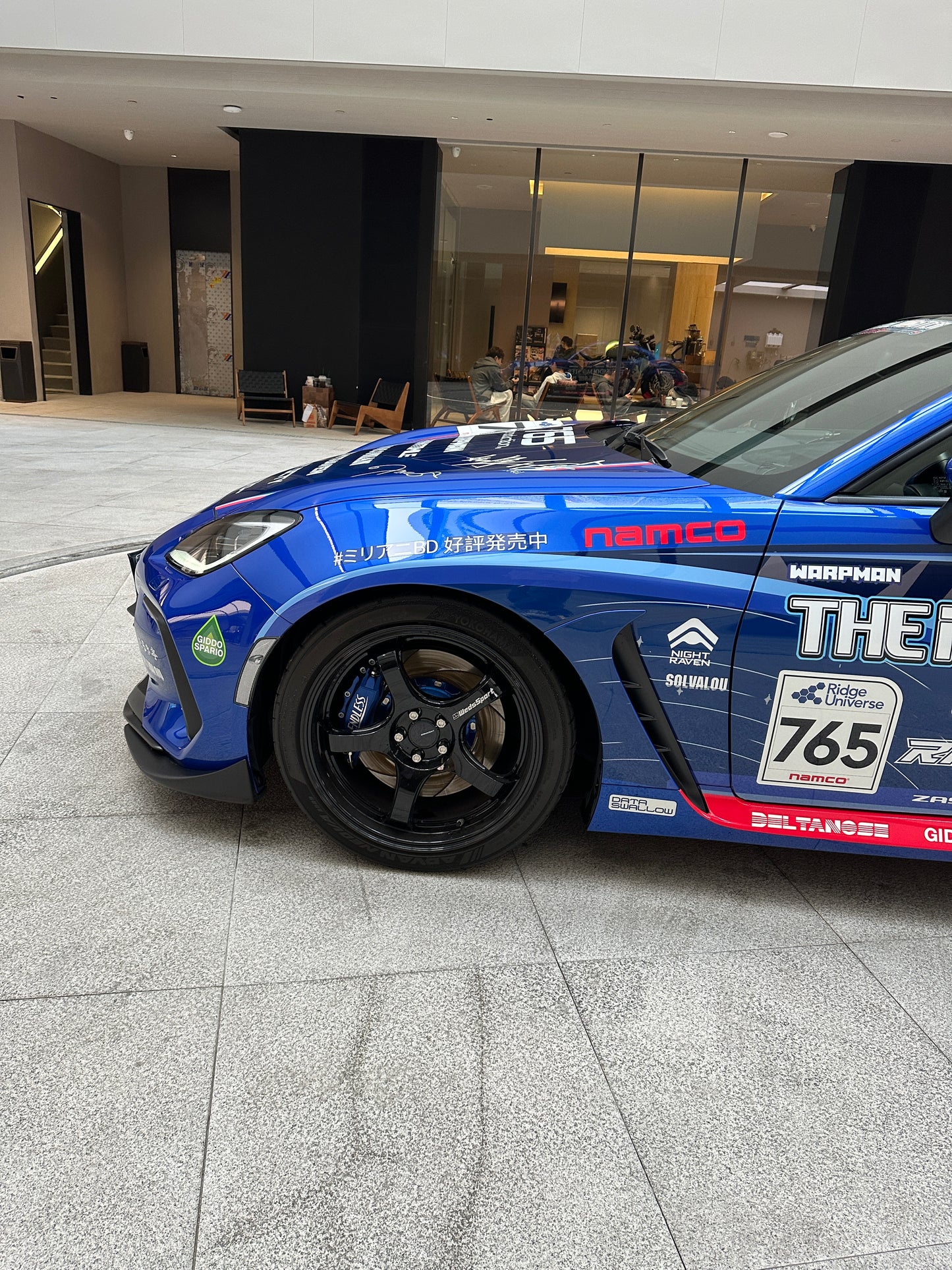 Car Wrap Chihaya Kisaragi for Bubaru Brz