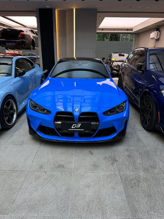 Premium Car Wrap Vinyl Film Shark Blue for BMW M4 G82