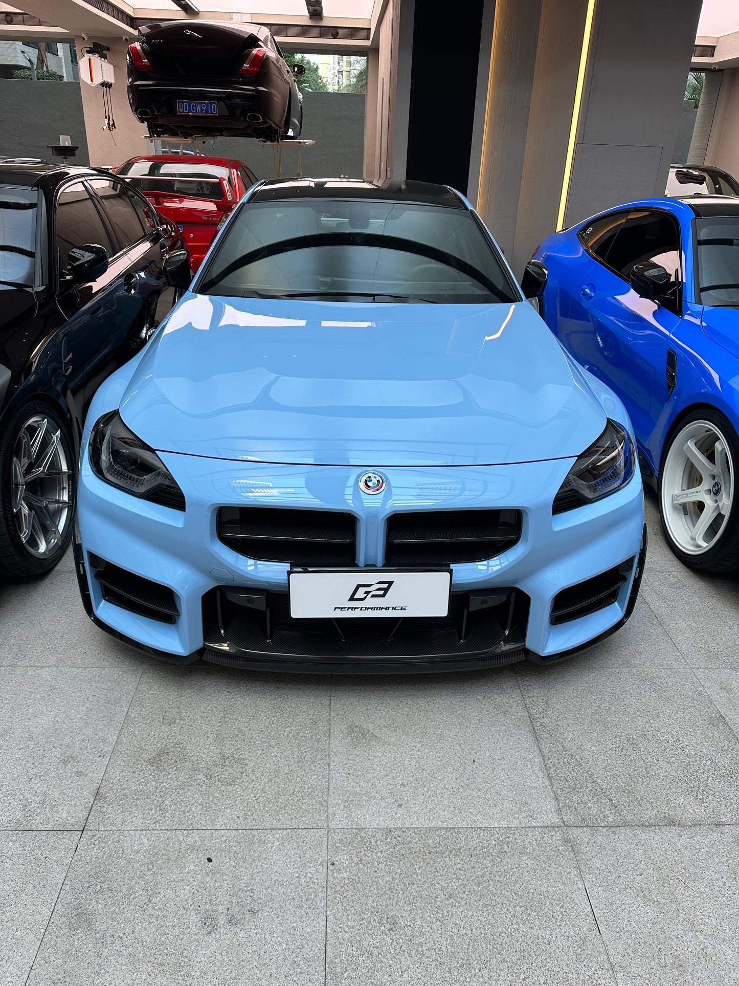 Full Car Wrapping in Germany Zandvoort Blue for BMW M4 G82