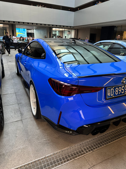 Premium Car Wrap Vinyl Film Shark Blue for BMW M4 G82