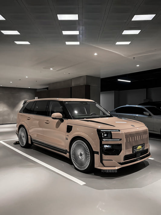 Vinyl Wrap Brand Cost in Florida Honey Brown for Zeekr 9X